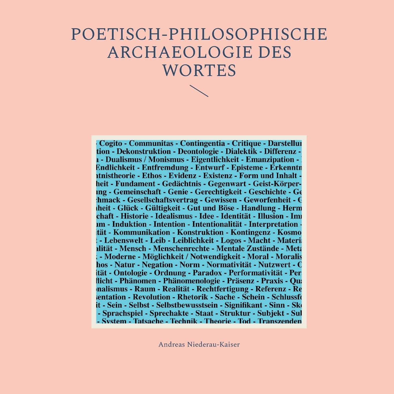 Poetisch-philosophische Archaeologie des Wortes Philosophy