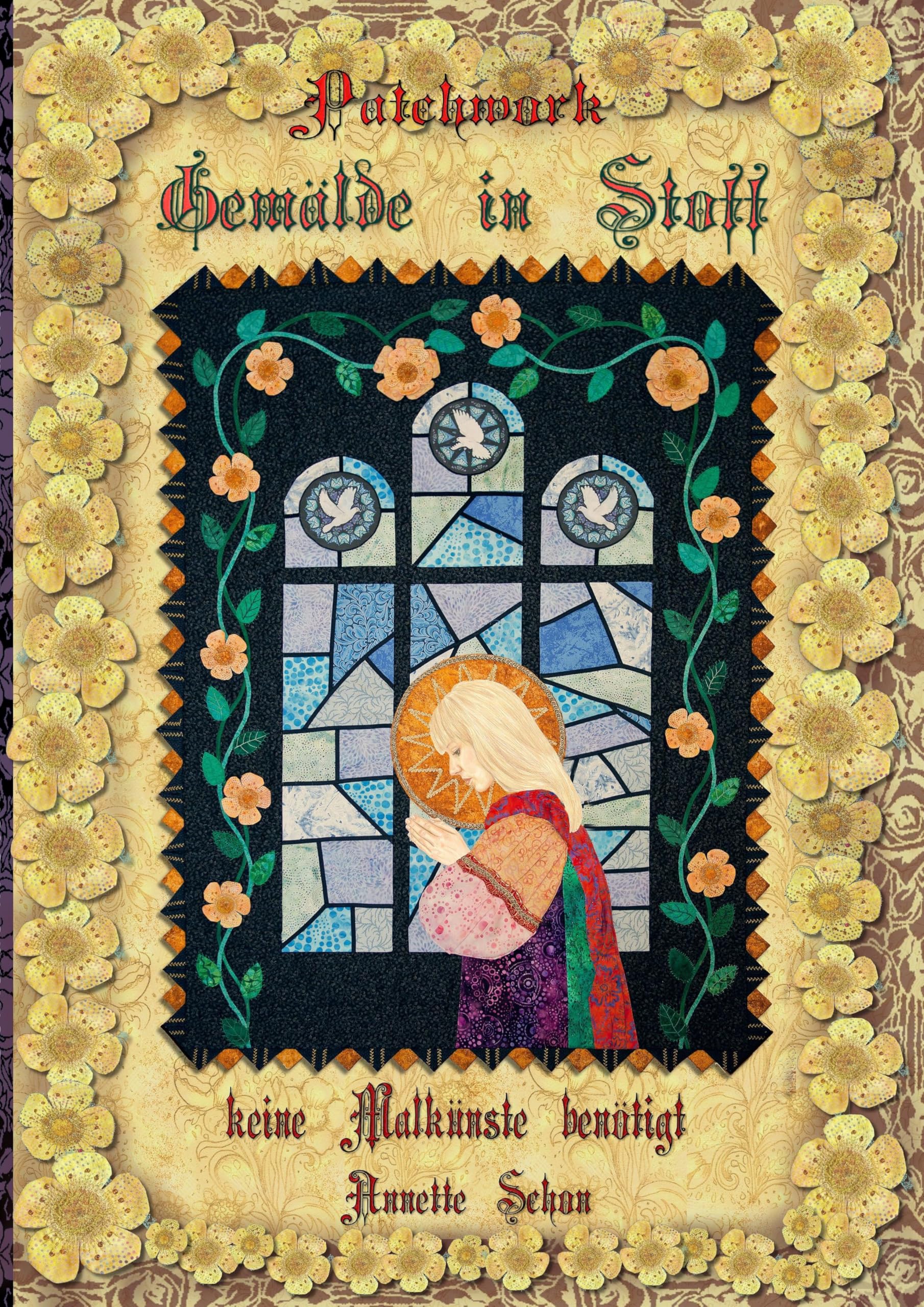 Patchwork Gemälde in Stoff: keine Malkünste benötigt Film, Art & Culture
