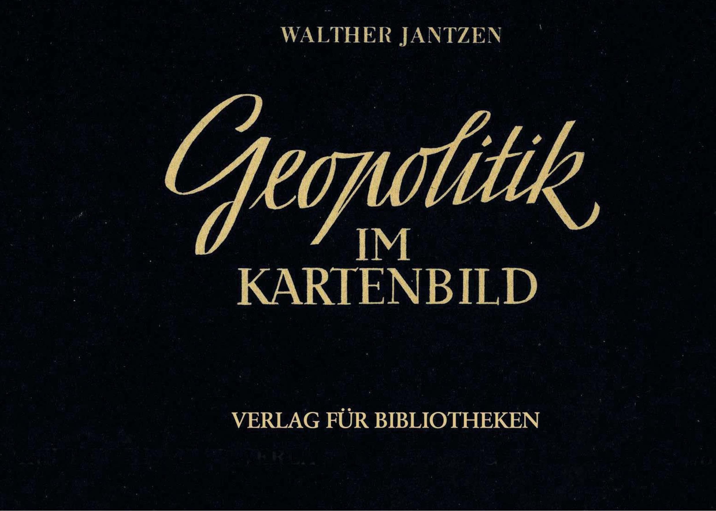 Geopolitik im Kartenbild Social Sciences