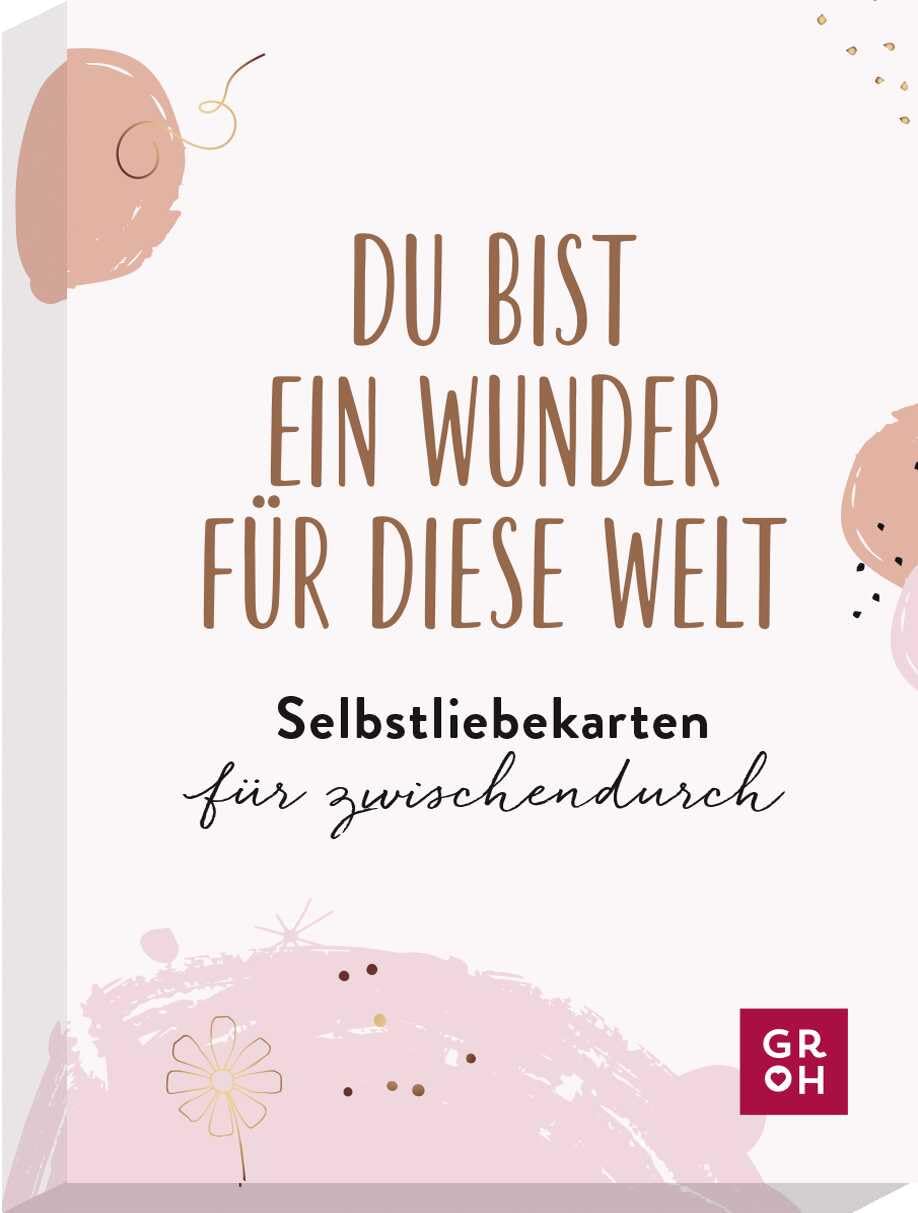 Du bist ein Wunder für diese Welt - Selbstliebekarten für zwischendurch: Kartenset mit 50 Karten zum Thema Selbstliebe | mit Goldfolie veredelt (Affirmationskarten) Lifestyle