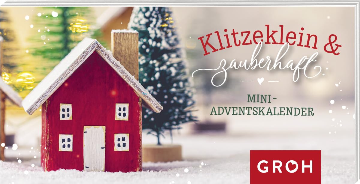 Klitzeklein & zauberhaft: Mini-Adventskalender | Weihnachtsstimmung im niedlichen Mini-Format | 24 liebevolle Botschaften | auch als Geschenkanhänger nutzbar Lifestyle