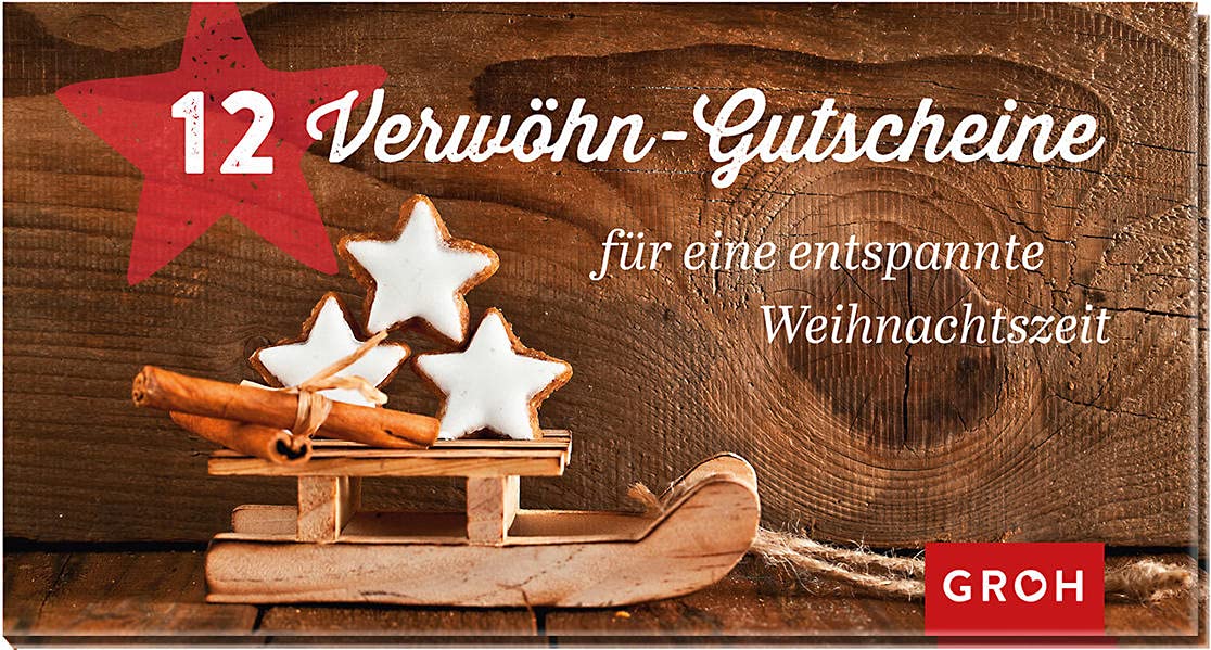 12 Verwöhn-Gutscheine für eine entspannte Weihnachtszeit: Gutscheinbuch Lifestyle
