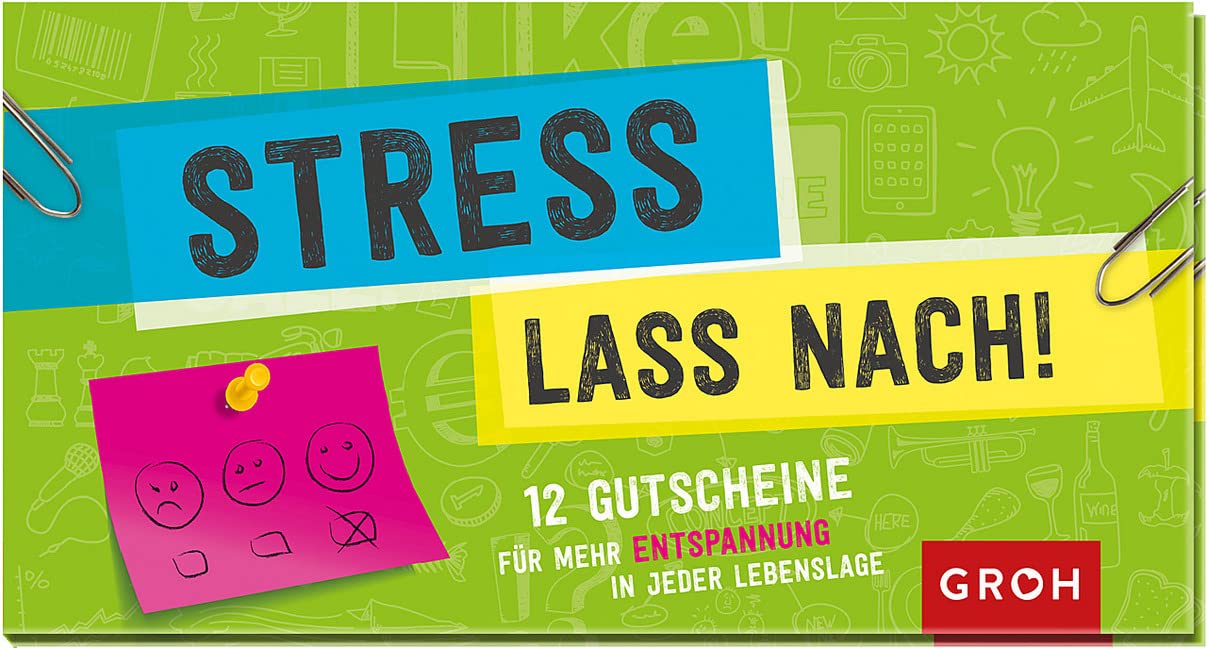 Gutscheinbuch Stress lass nach Lifestyle