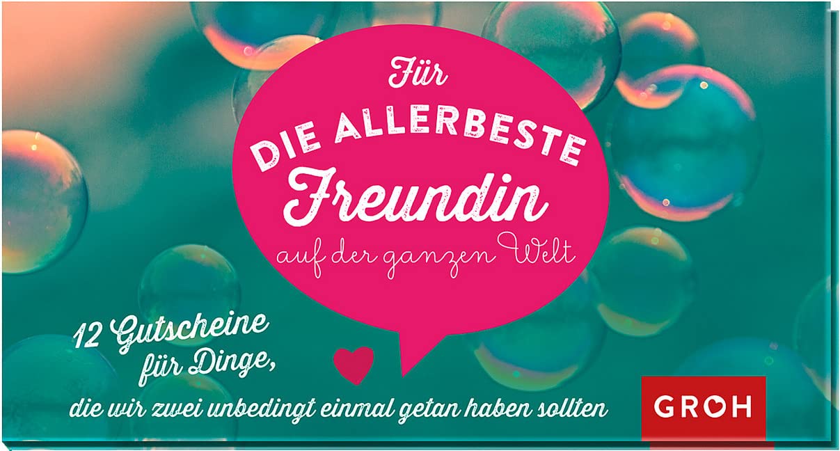 Gutscheinbuch Für die allerbeste Freundin auf der ganzen Welt Lifestyle