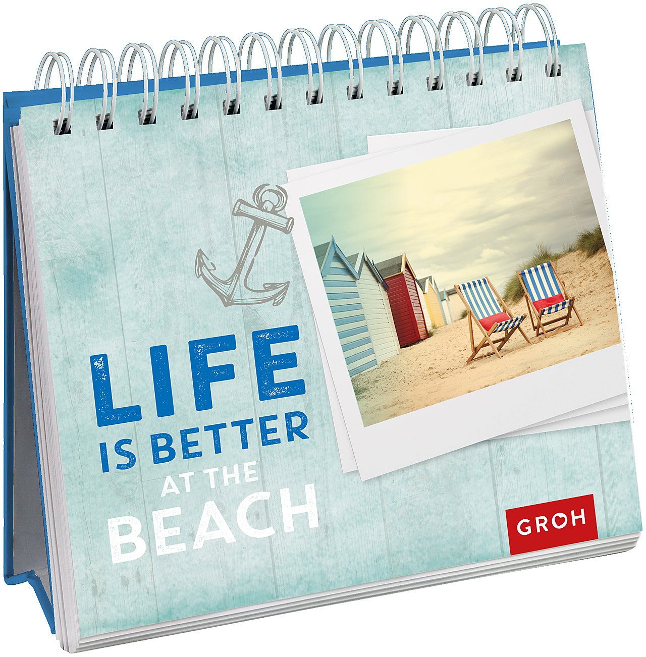 Spiralaufsteller - Life is better at the beach Lifestyle