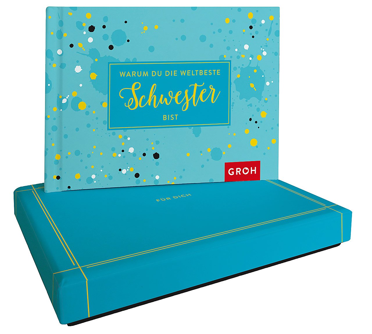 Warum du die weltbeste Schwester bist: Botschaft in schöner Geschenkbox Lifestyle
