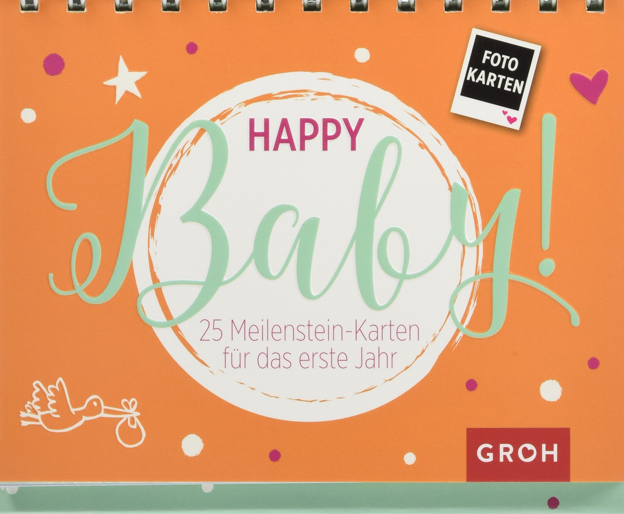 Happy Baby! Meilenstein-Karten für das erste Jahr book