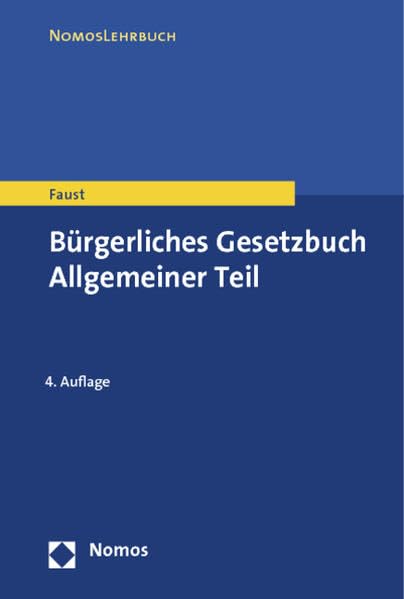 Product Image: Bürgerliches Gesetzbuch: Allgemeiner Teil
