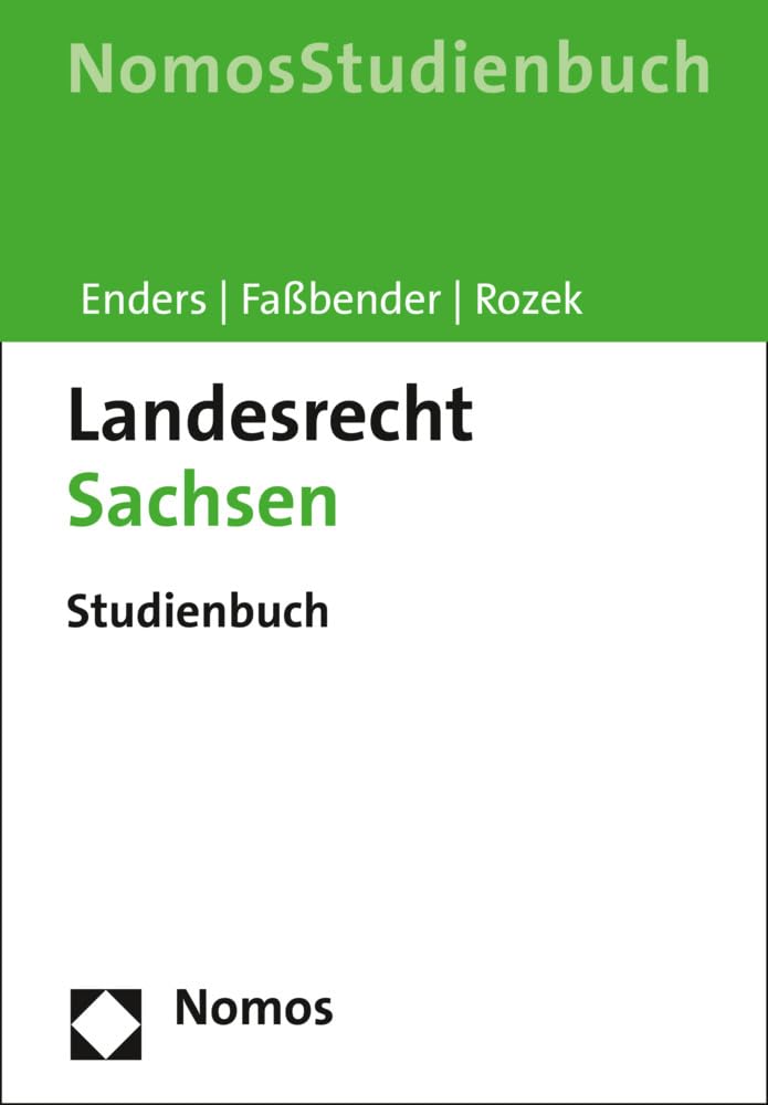 Landesrecht Sachsen: Studienbuch Law