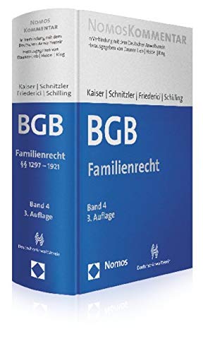 Bürgerliches Gesetzbuch: Familienrecht: Band 4 Law