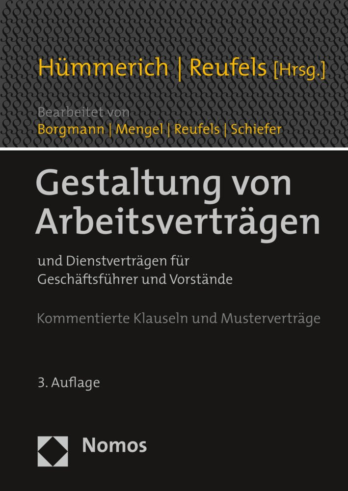 Gestaltung von Arbeitsverträgen: und Dienstverträgen für Geschäftsführer und Vorstände Law