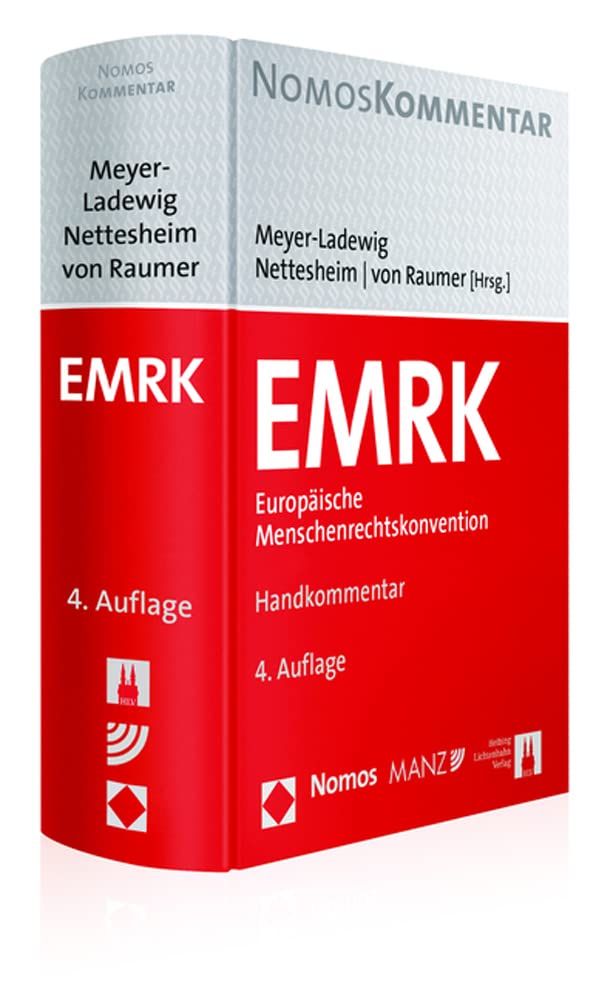 EMRK Europäische Menschenrechtskonvention: Handkommentar Law