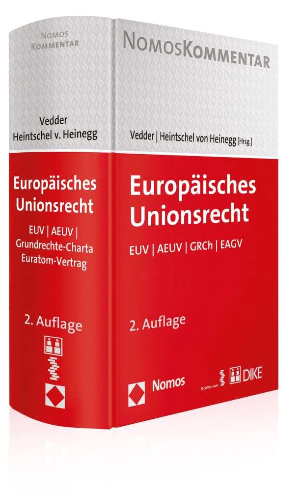 Europäisches Unionsrecht: EUV | AEUV | GRCh | EAGV Law