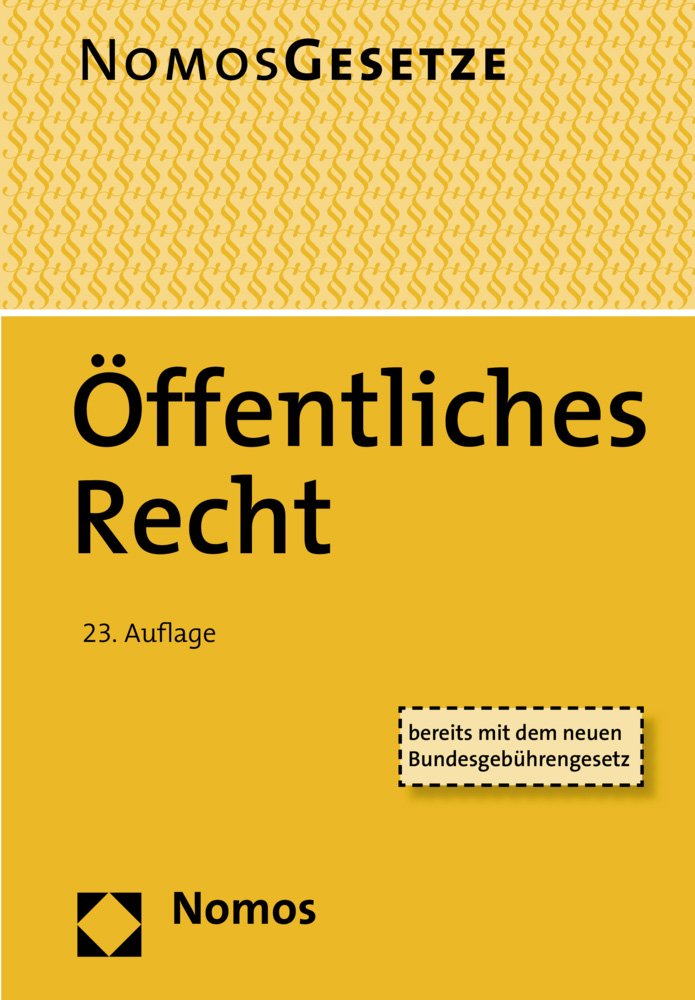 Öffentliches Recht: Textsammlung, Rechtsstand: 15. August 2014 (Marburger Schriften Zum Lebensmittelrecht, Band 20) Law