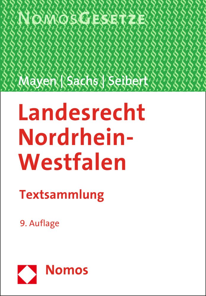 Landesrecht Nordrhein-Westfalen: Textsammlung Law
