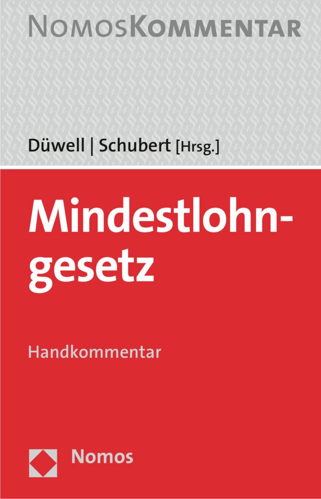 Mindestlohngesetz: Handkommentar Law