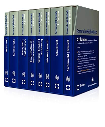FormularBibliothek Zivilprozess. 8 Bände Law