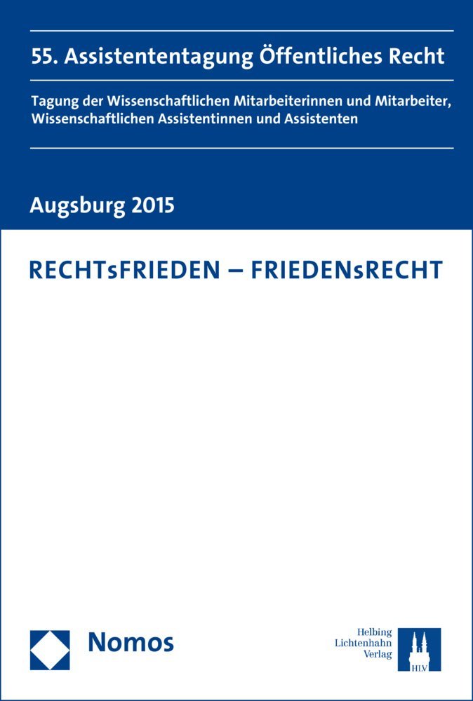 RECHTsFRIEDEN - FRIEDENsRECHT Law