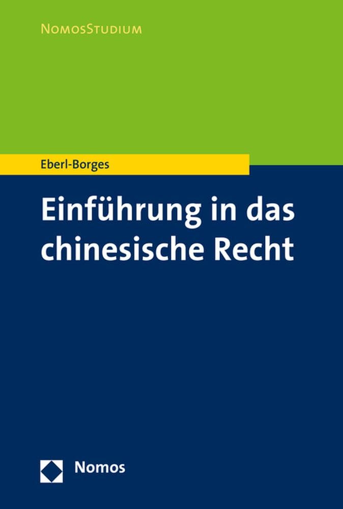 Einführung in das chinesische Recht Law