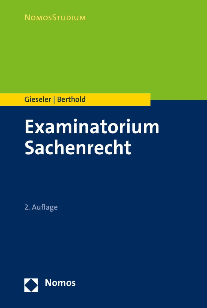 Examinatorium Sachenrecht Law