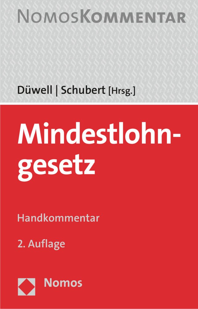 Mindestlohngesetz: Handkommentar Law
