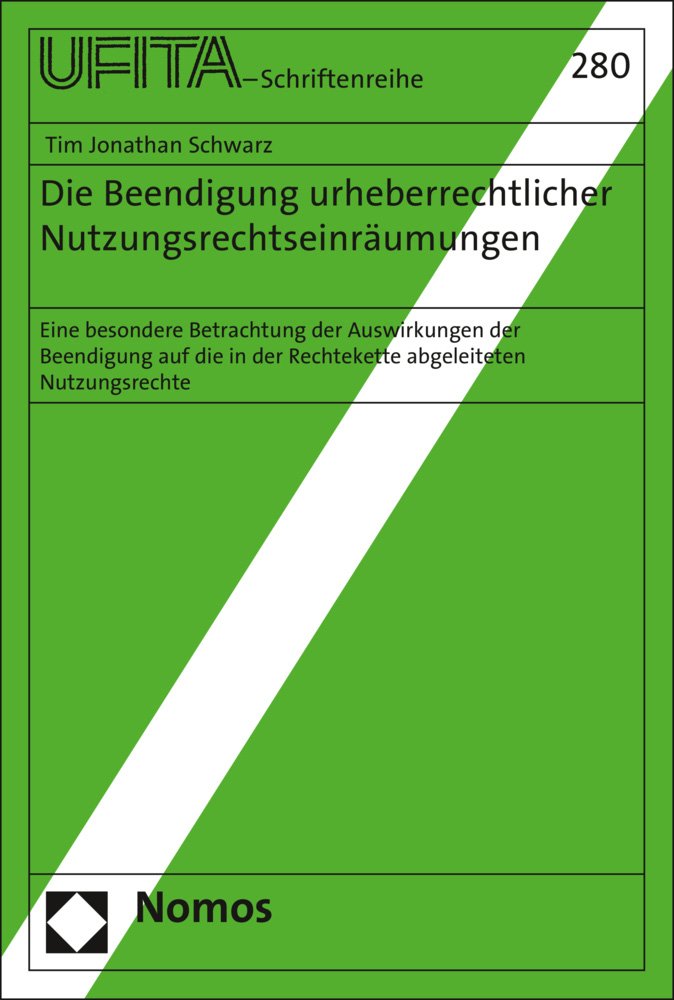 Die Beendigung urheberrechtlicher Nutzungsrechte Law
