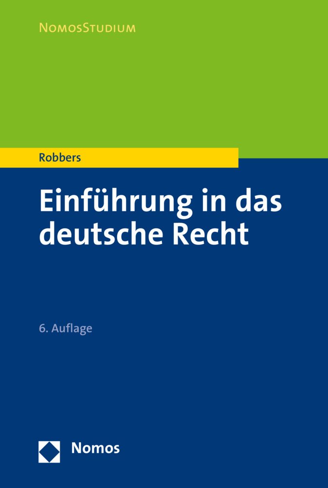 Product Image: Einführung in das deutsche Recht