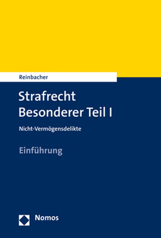 Strafrecht Besonderer Teil I Law