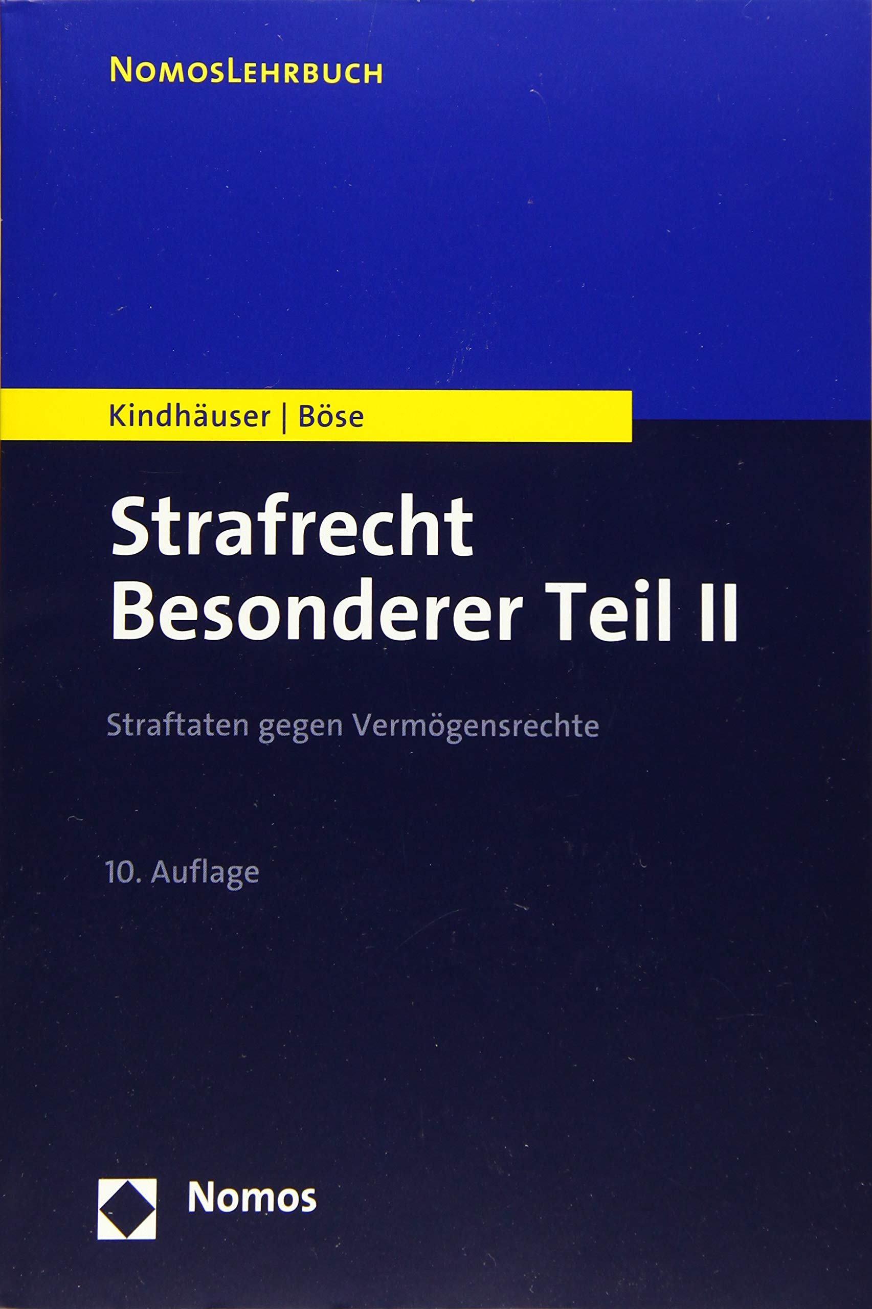 Strafrecht Besonderer Teil II Law Books