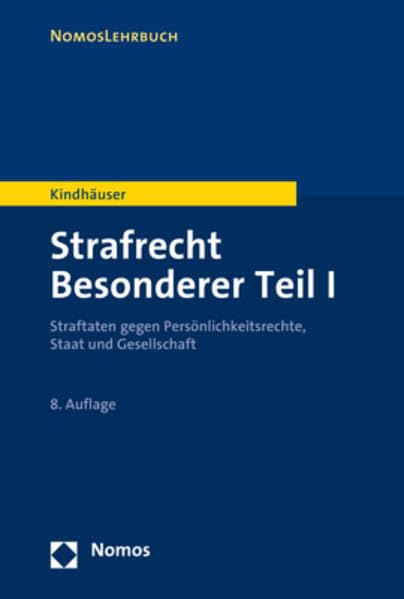 Strafrecht Besonderer Teil I Law Books