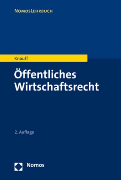 Öffentliches Wirtschaftsrecht Law