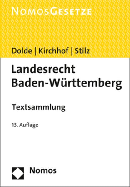 Landesrecht Baden-Württemberg Law