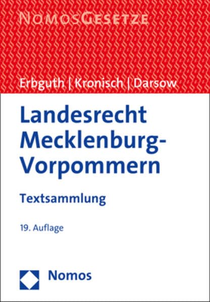 Landesrecht Mecklenburg-Vorpommern Law