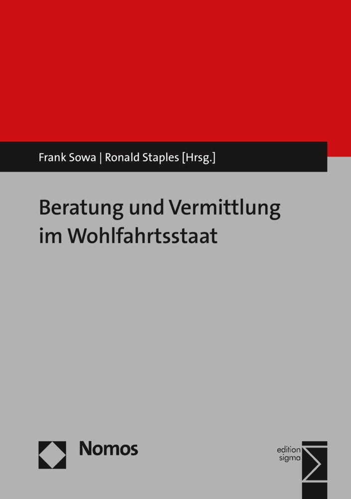 Beratung und Vermittlung im Wohlfahrtsstaat Law
