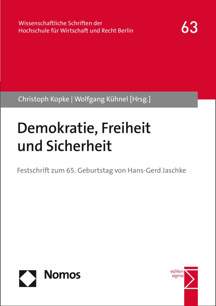 Demokratie, Freiheit und Sicherheit Law