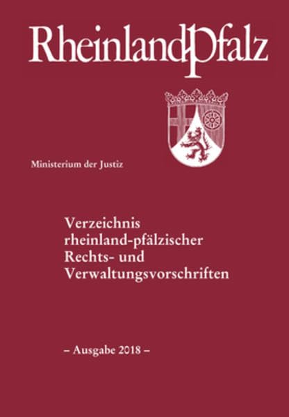 Verzeichnis rheinland-pfälzischer Rechts- und Verwaltungsvorschriften Law