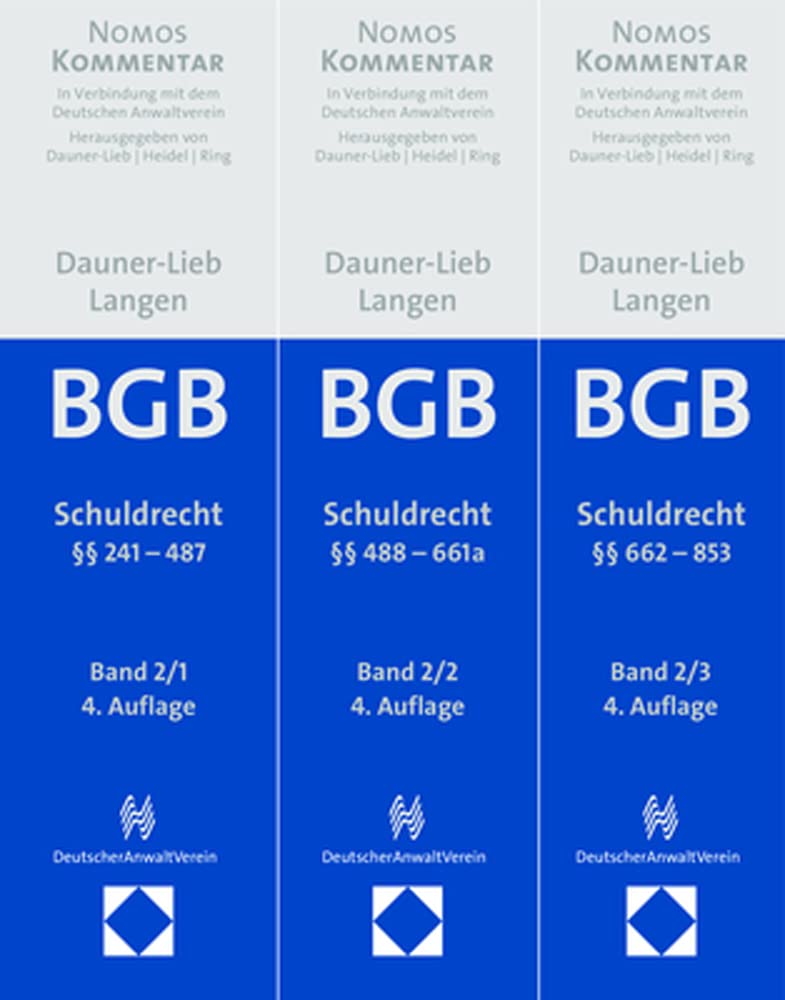Bürgerliches Gesetzbuch: Schuldrecht: Band 2 Law