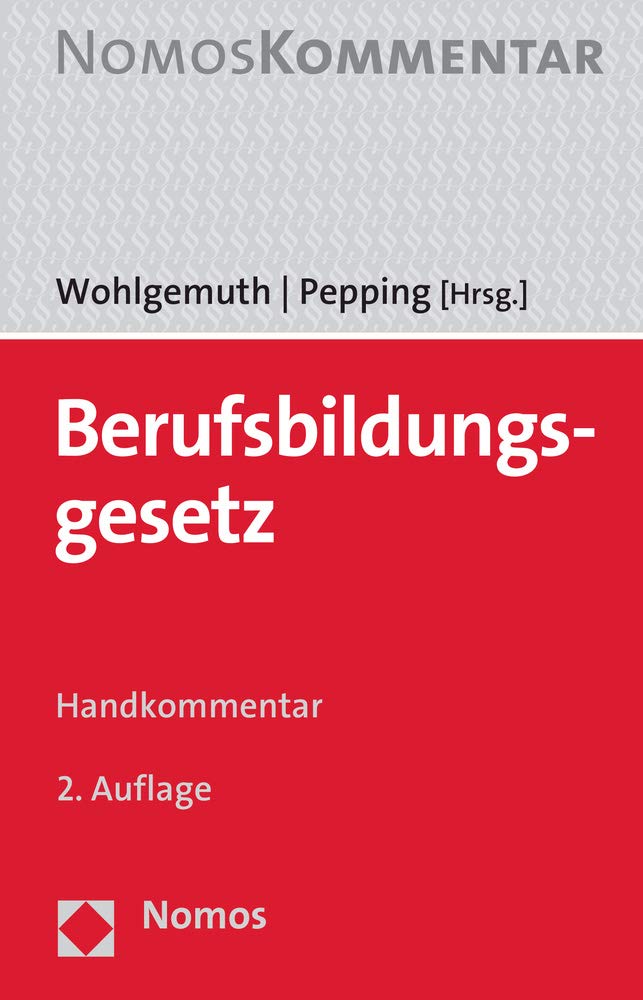 Product Image: Berufsbildungsgesetz: Handkommentar