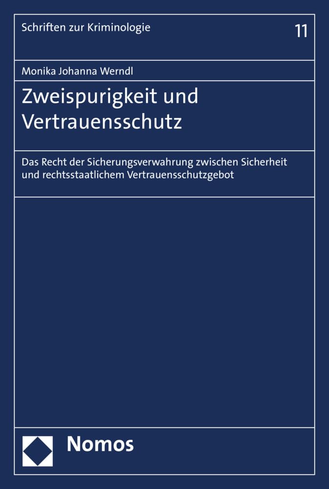 Zweispurigkeit und Vertrauensschutz Law