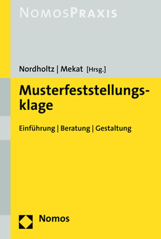 Musterfeststellungsklage Law