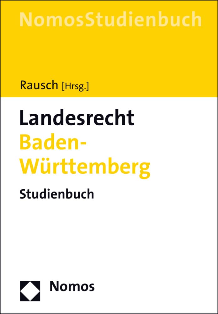 Landesrecht Baden-Württemberg Law
