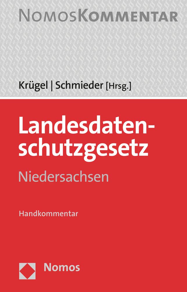 Niedersächsisches Datenschutzgesetz: Handkommentar Law