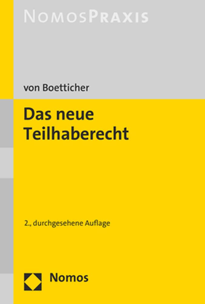 Das neue Teilhaberecht Law