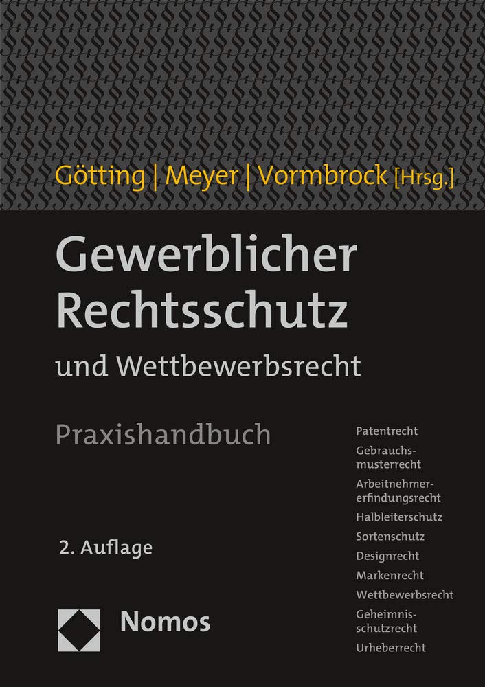 Gewerblicher Rechtsschutz: und Wettbewerbsrecht Law