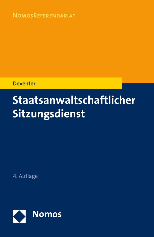 Staatsanwaltschaftlicher Sitzungsdienst Law