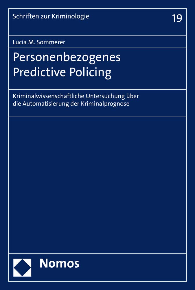 Product Image: Personenbezogenes Predictive Policing