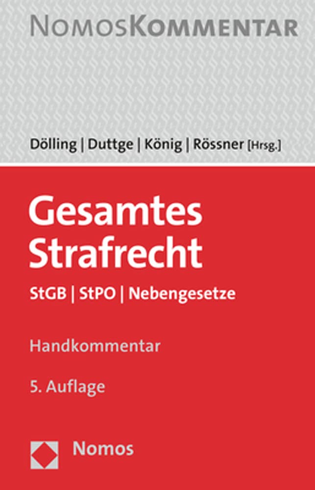 Gesamtes Strafrecht Law
