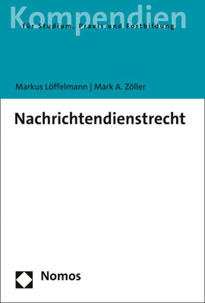 Product Image: Nachrichtendienstrecht