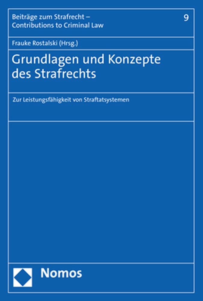 Grundlagen und Konzepte des Strafrechts Law