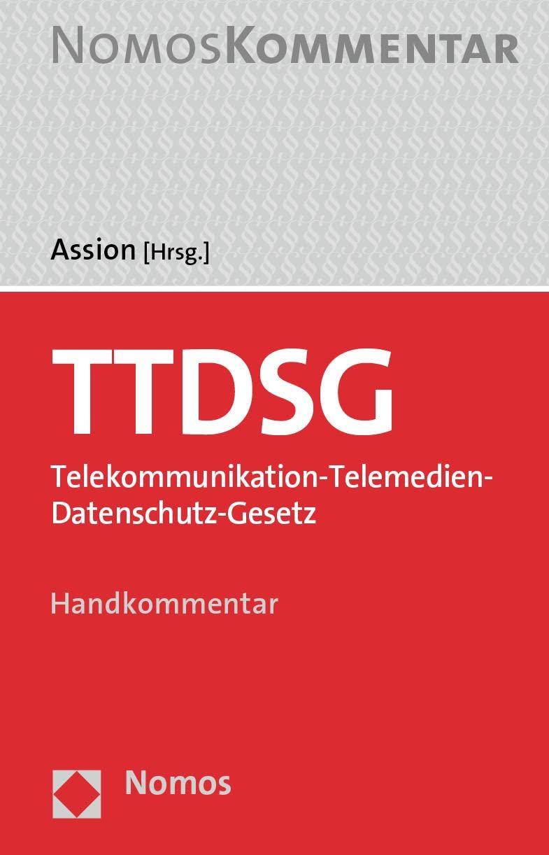 TTDSG: Telekommunikation-Telemedien-Datenschutz-Gesetz Law
